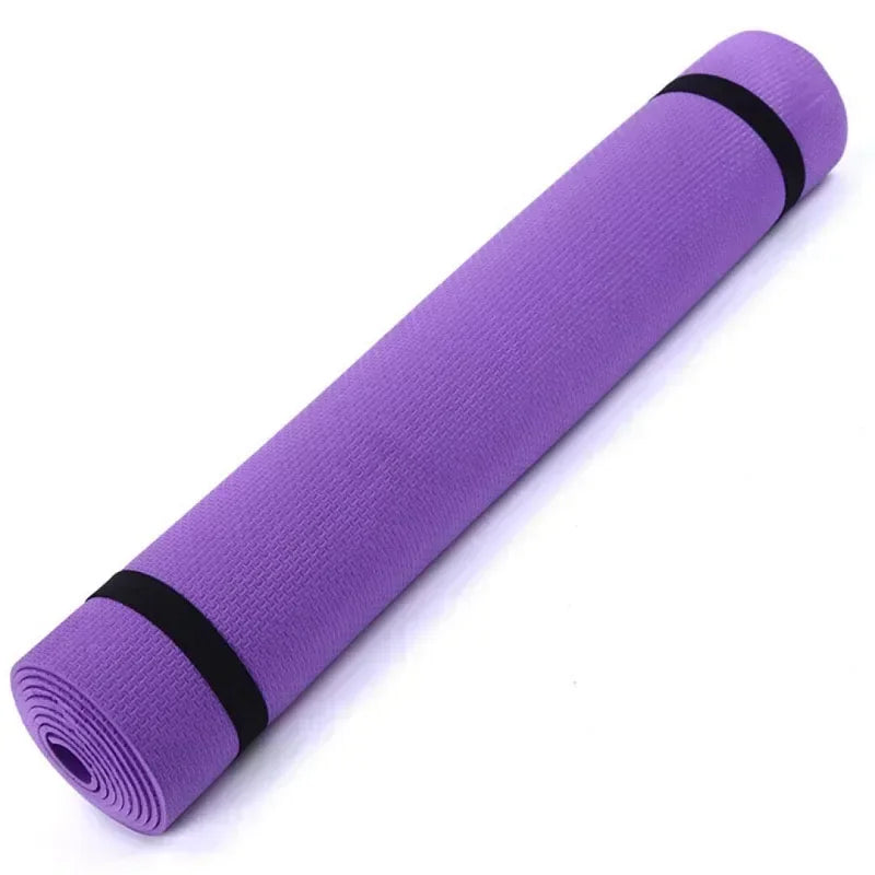 6MM Thick Yoga Mat Anti-skid Sports Fitness Mat  EVA Comfort Foam yoga matt for Exercise, Yoga, and Pilates Gymnastics mat